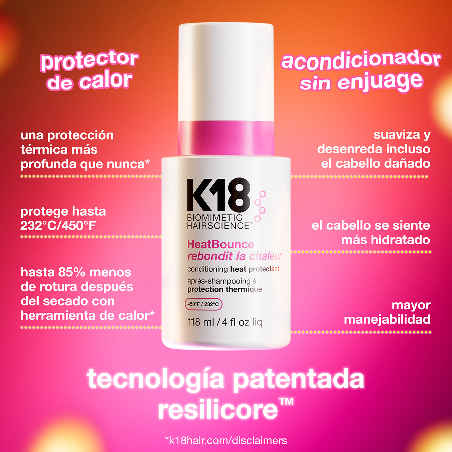 HEATBOUNCE CONDITIONING HEAT PROTECTANT (PROTECTOR TÉRMICO)